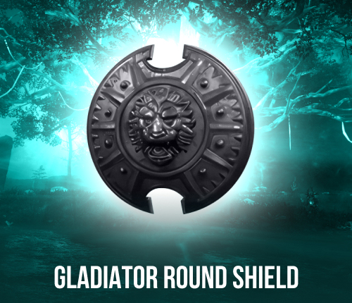 New World Gladiator Round Shield Artifact